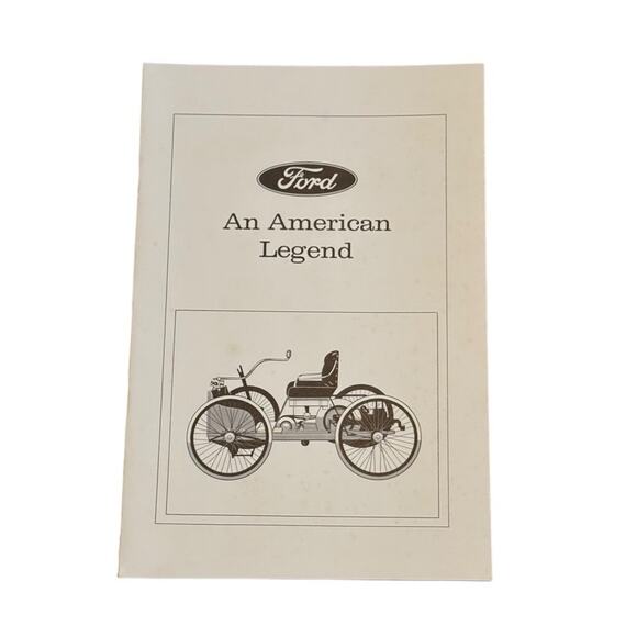 VTG 1967 Ford American Legend Paper Booklet Educational Affair Department Henry - Picture 1 of 7